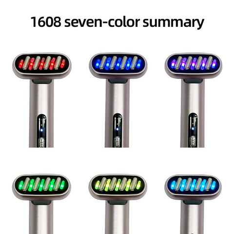 Seven-color Light Instrument Facial Massager