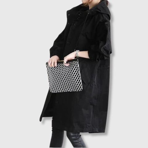 Catherine – Elegant Simplicity Trench Coat