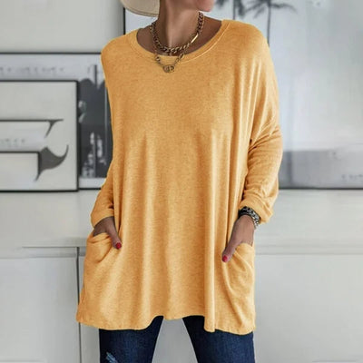 Moira - Relaxed Long Sleeve Top