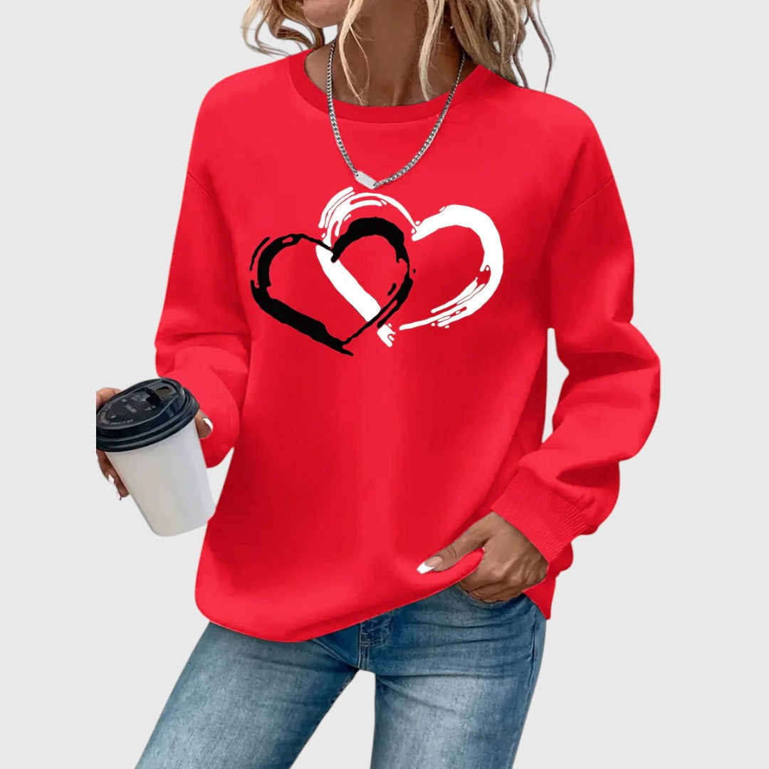 Sharyn - Elegant Heart Sweater