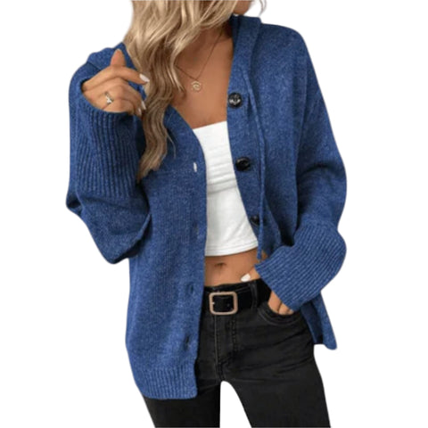 Brittan – Cozy Knitted Cardigan with Buttons
