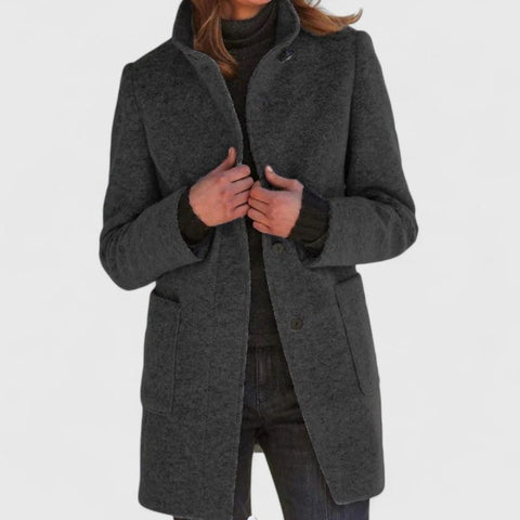 Elena - Timeless Wool Overcoat