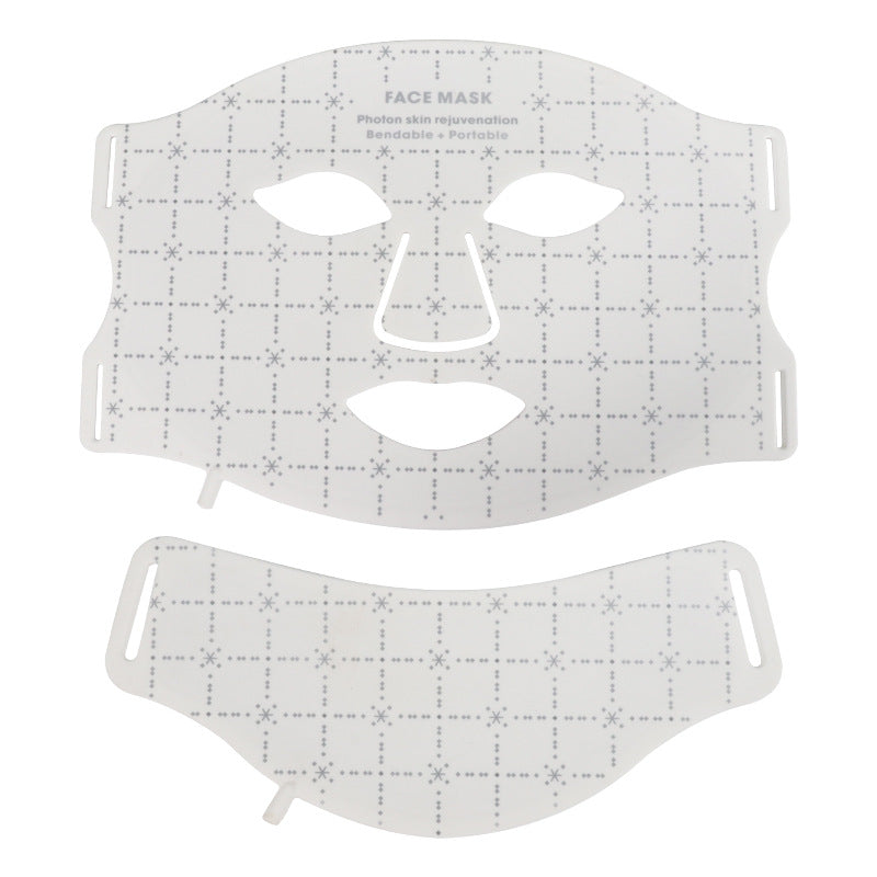 LED Photon Skin Rejuvenation Mask with Neck Attachment