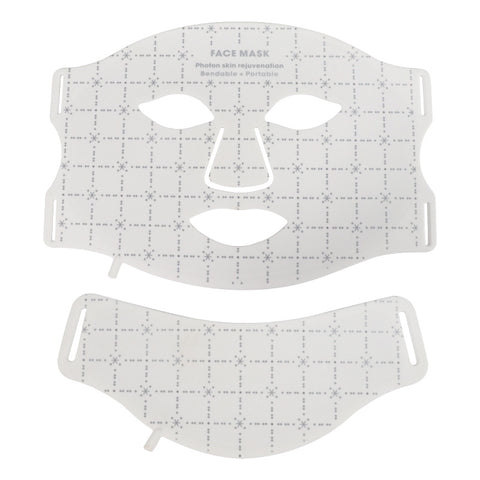 LED Photon Skin Rejuvenation Mask with Neck Attachment