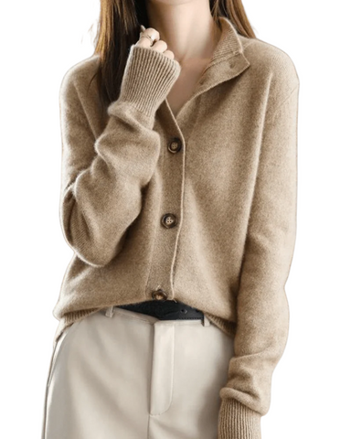 Claire | Vintage-Inspired Cashmere Cardigan