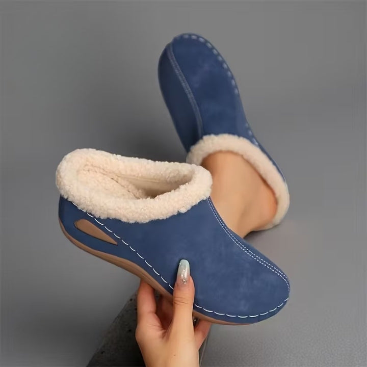 Nova | Slip-On Sandals with Fur Lining