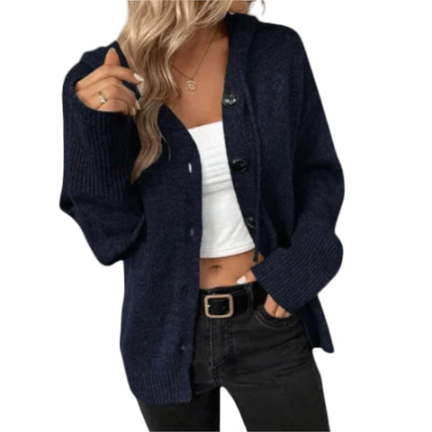 Brittan – Cozy Knitted Cardigan with Buttons