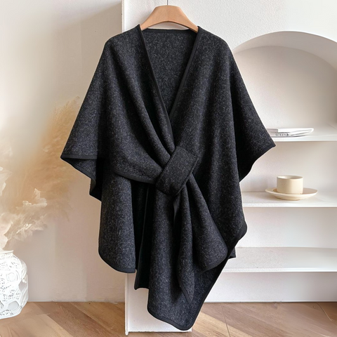 Michelle | The Luxe Draped Fleece Shawl