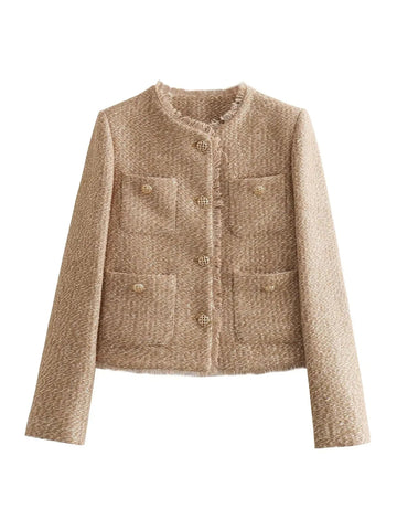 Alice - Stylish Beige Jacket