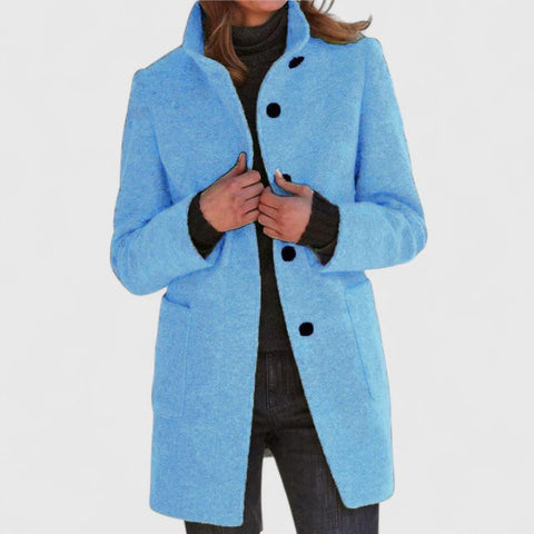 Elena - Timeless Wool Overcoat