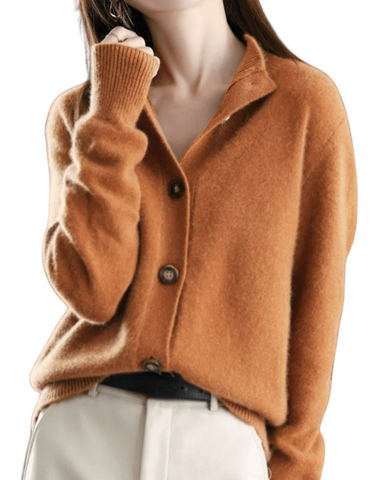 Claire | Vintage-Inspired Cashmere Cardigan