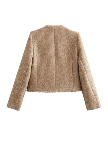 Alice - Stylish Beige Jacket