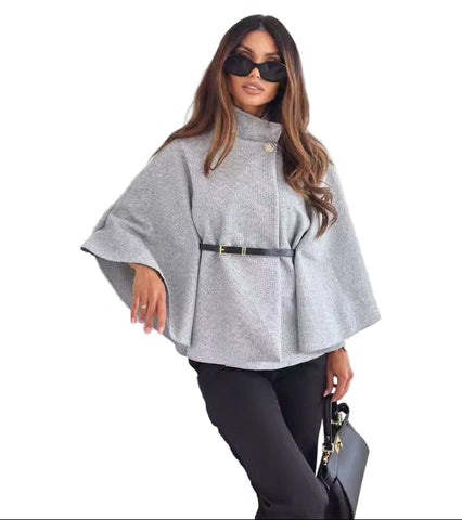 LEA - Stylish Butterfly Belted Jacket