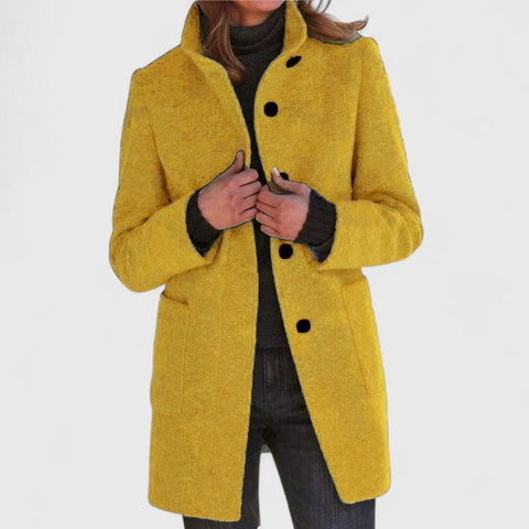 Elena - Timeless Wool Overcoat