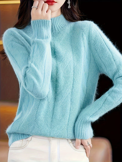 Karmen - Cozy Retro Knit Sweater