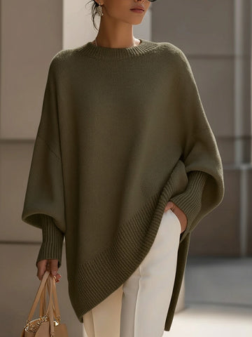 Mandy – Effortless Elegance Oversized Poncho