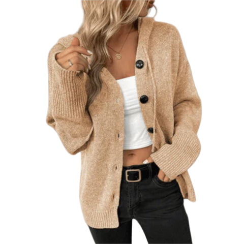 Brittan – Cozy Knitted Cardigan with Buttons