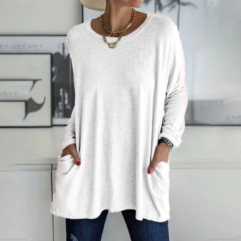 Moira - Relaxed Long Sleeve Top