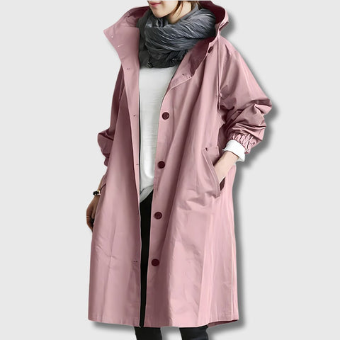 Catherine – Elegant Simplicity Trench Coat