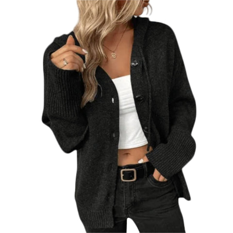 Brittan – Cozy Knitted Cardigan with Buttons