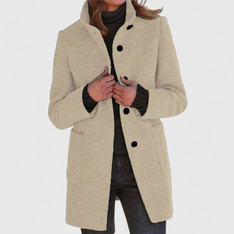 Elena - Timeless Wool Overcoat