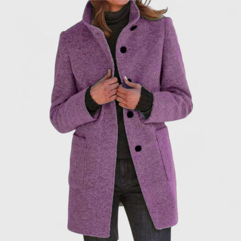 Elena - Timeless Wool Overcoat