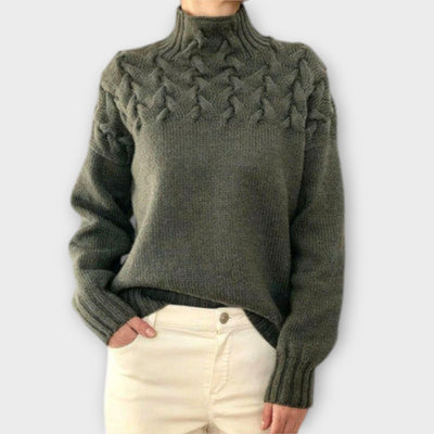Tina - Cable Knit Sweater