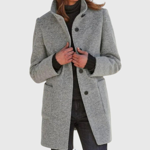 Elena - Timeless Wool Overcoat
