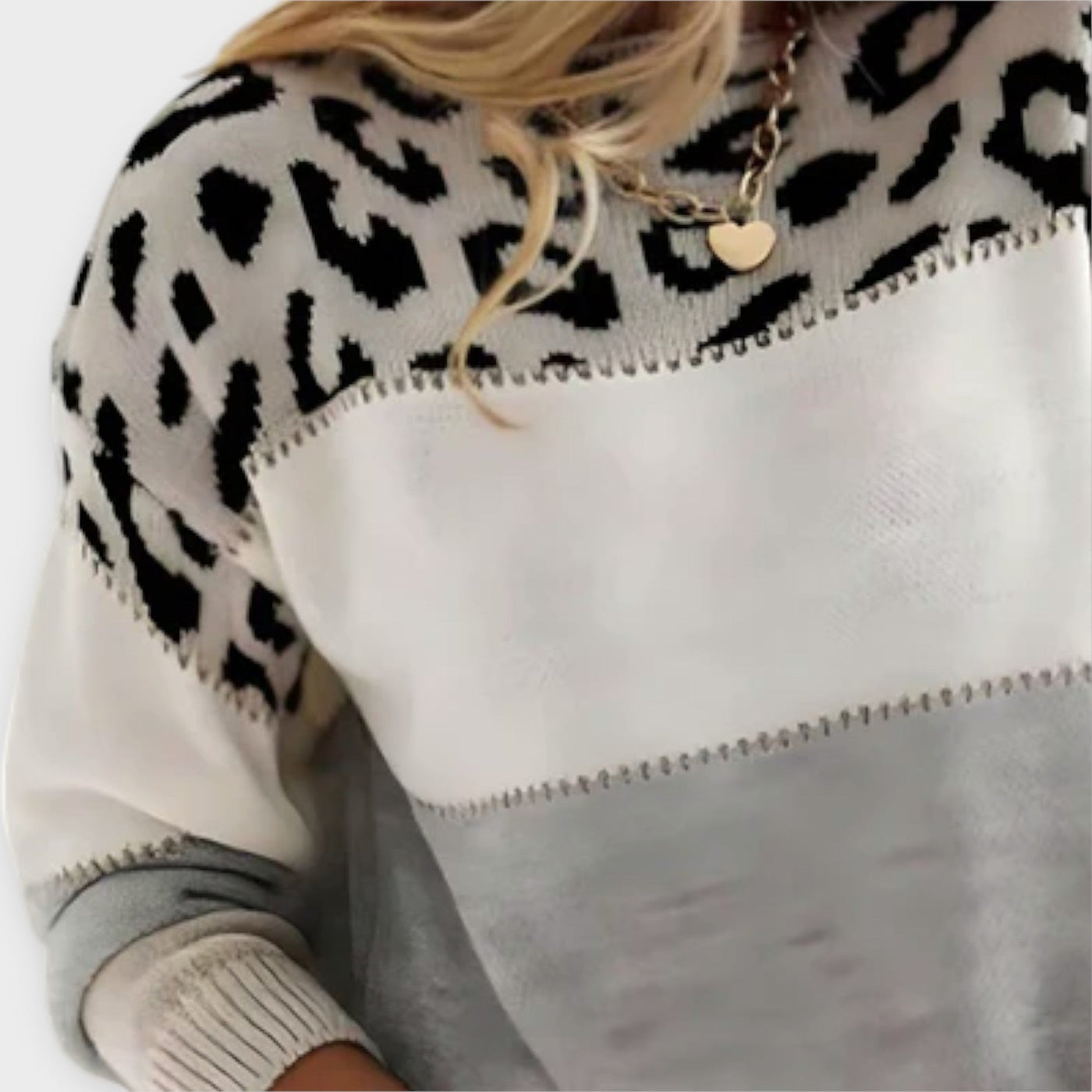 Kay - Casual Leopard Sweater