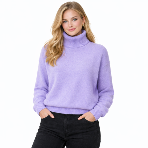 Sophia | Thick, Warm & Exclusive Knit Sweater with High Neck