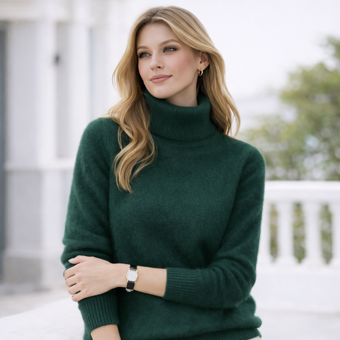 Sophia | Thick, Warm & Exclusive Knit Sweater with High Neck