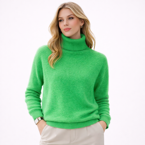 Sophia | Thick, Warm & Exclusive Knit Sweater with High Neck
