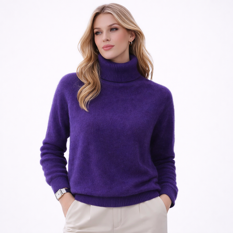 Sophia | Thick, Warm & Exclusive Knit Sweater with High Neck