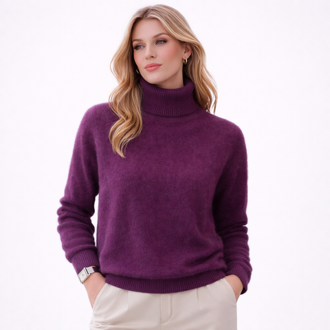 Sophia | Thick, Warm & Exclusive Knit Sweater with High Neck