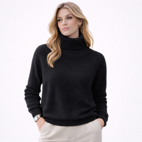 Sophia | Thick, Warm & Exclusive Knit Sweater with High Neck
