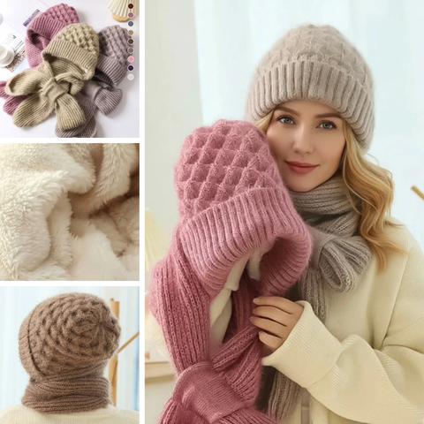 Angelina | Beanie and Scarf Set