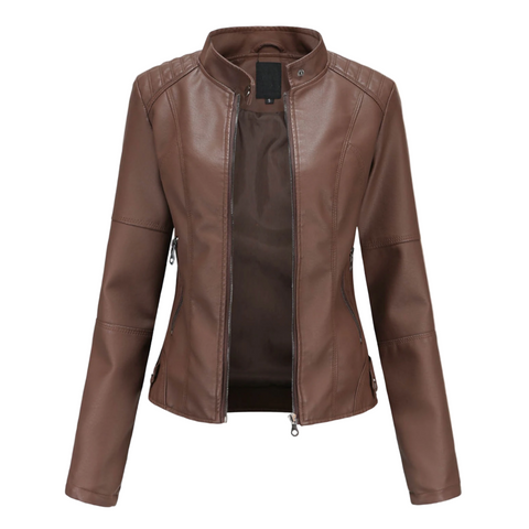 Auvrelle | Chic Leather Jacket