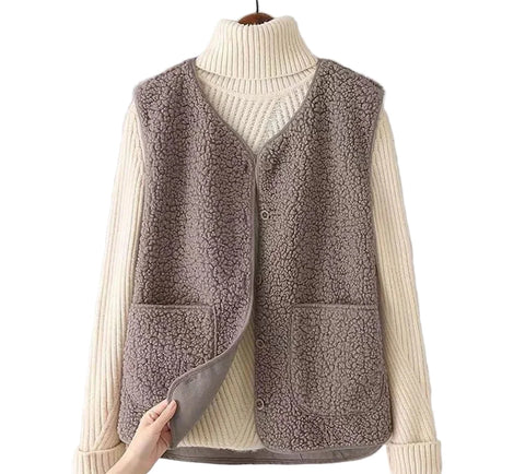 Colette | Cozy Fleece Vest
