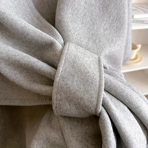 Michelle | The Luxe Draped Fleece Shawl