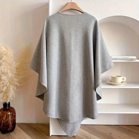 Michelle | The Luxe Draped Fleece Shawl