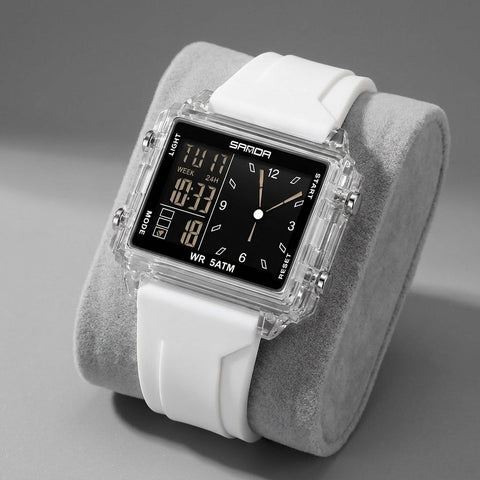 VYNE Aspen™ Waterproof Digital Watch with Dual Time Zone