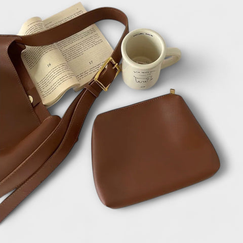Hélène – Chic Leather Crossbody Bag