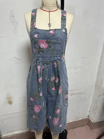 Ana | Retro-style printed jumpsuit