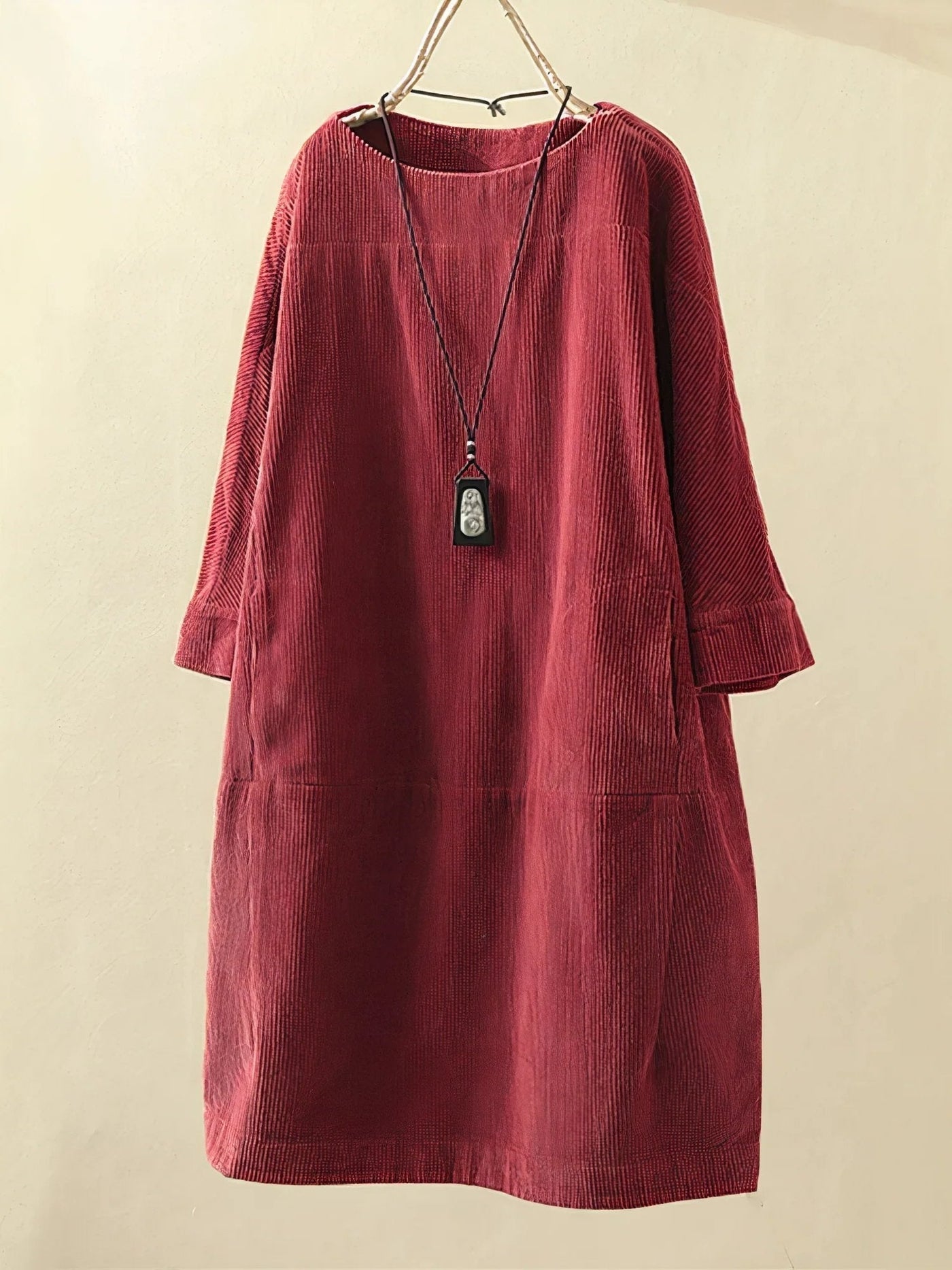 Ellie | Corduroy Tunic Dress
