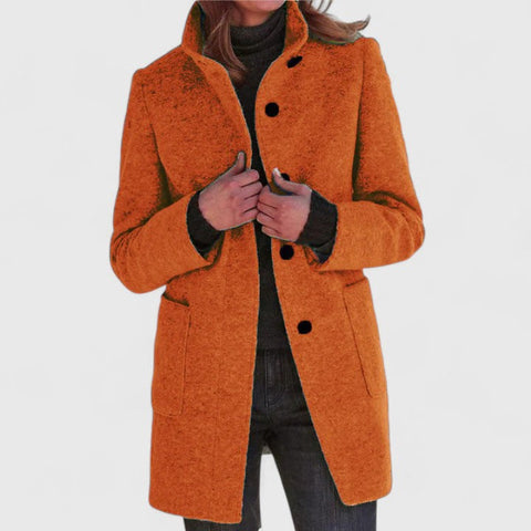 Elena - Timeless Wool Overcoat