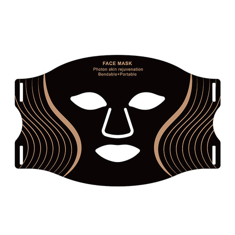 LED Photon Skin Rejuvenation Mask with Neck Attachment