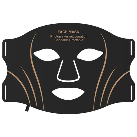 LED Photon Skin Rejuvenation Mask with Neck Attachment