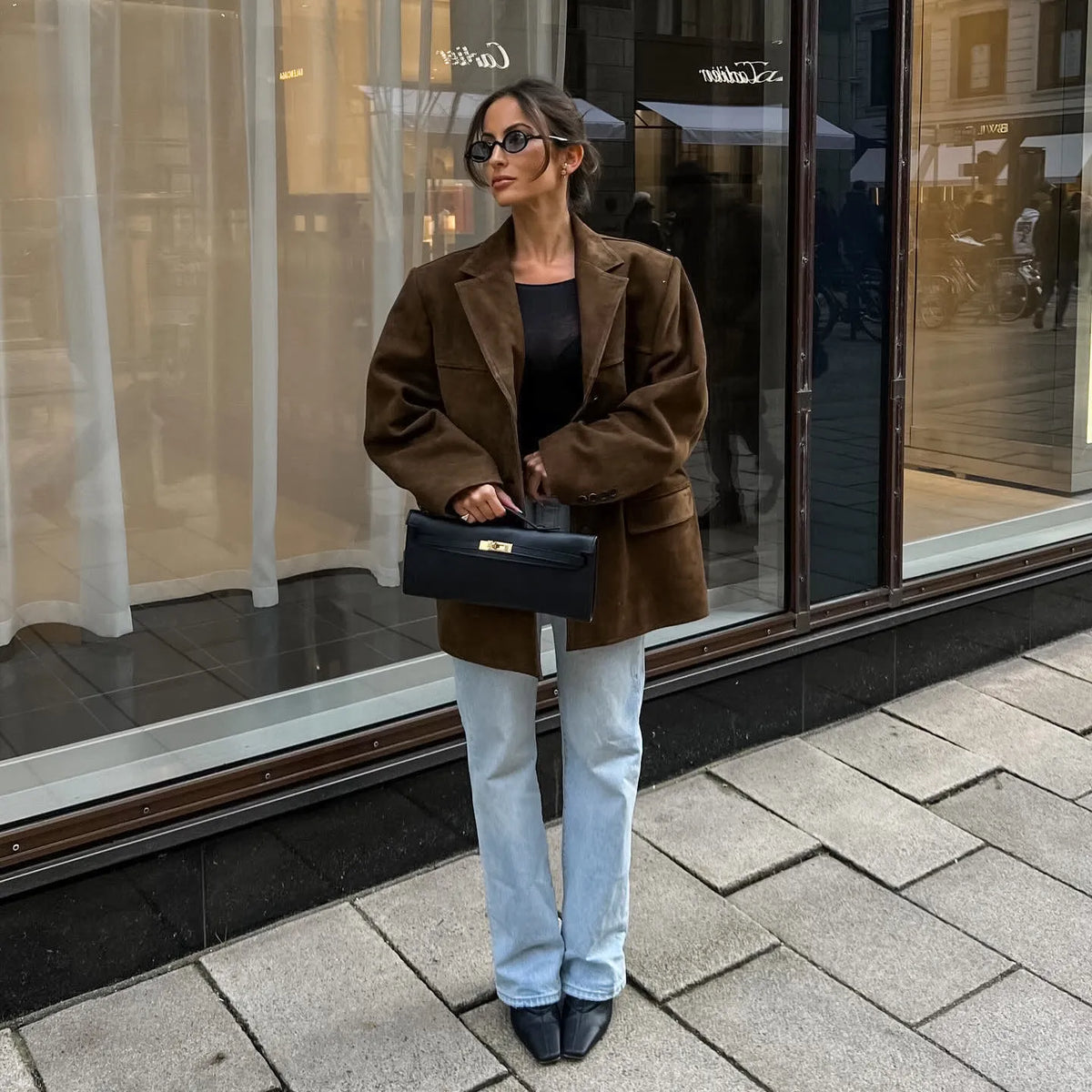 Cécile™ - Luxe Suede Blazer