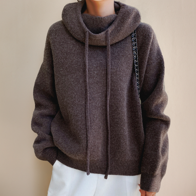 Sheila - Cozy Hooded Pullover Style