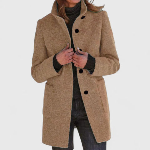 Elena - Timeless Wool Overcoat